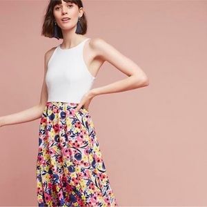 Anthropologie Hutch Bethanie High-Low Dress XL